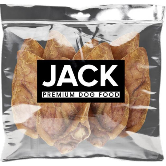 Pamlsek Jack bravčové uši XXL balenie 400 g