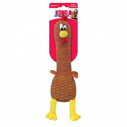 Hračka Kong Dog Shakers Cuckoos Zvieratká s pískatkom ass. polyester M Hračka Kong Dog Shakers Cuckoos Zvieratká s pískatkom ass. polyester M
