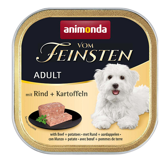 ANIMONDA paštéta ADULT - hovädzie, zemiaky pre psy 150g