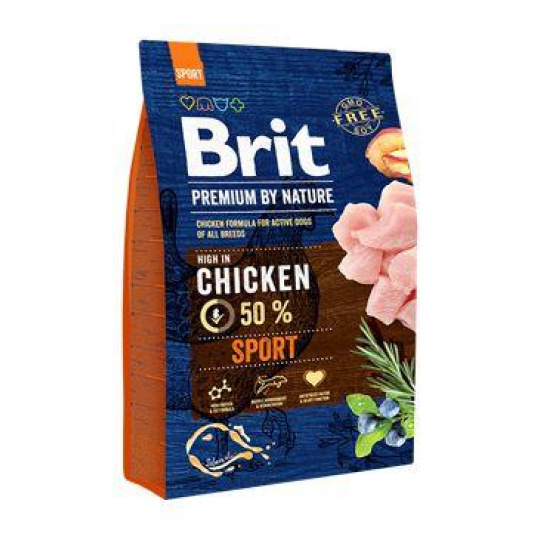 Brit Premium Dog by Nature Sport 3kg Brit Premium Dog by Nature Sport 3kg