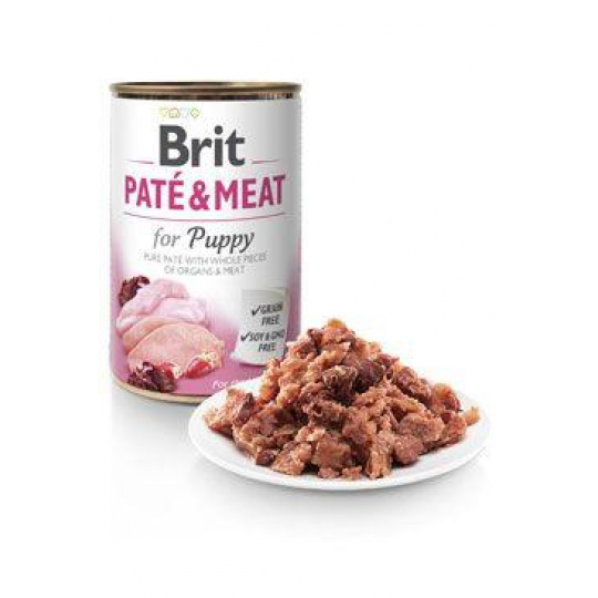 Brit Dog konz Paté & Meat Puppy 800g