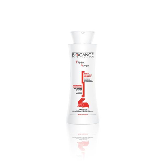 Šampón BIOGANCE Fleas Away Cat 250 ml  (ochrana proti parazitom pre mačky)