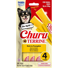 Pamlsok Inaba Churu Terrine dog tekvica 4 x 15 g Pamlsok Inaba Churu Terrine dog tekvica 4 x 15 g