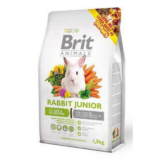 Brit Animals Rabbit Junior Complete 1,5kg
