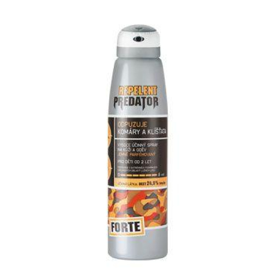 PREDATOR FORTE repelent spray 150ml 25%DEET