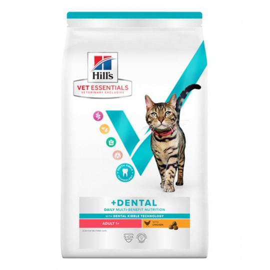 HILLS VE Feline Multi Benefit Adult Dental Chicken 250 g HILLS VE Feline Multi Benefit Adult Dental Chicken 250 g
