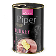 NEW PIPER PURE morka so zemiakmi, konzerva pre psy, 400 g