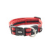 Obojek BUSTER Airmesh reflexní L 42-67cm/25mm červený