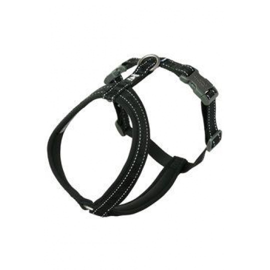 Postroj Y Hurtta Casual ECO čierny 60-70cm Postroj Y Hurtta Casual ECO čierny 60-70cm