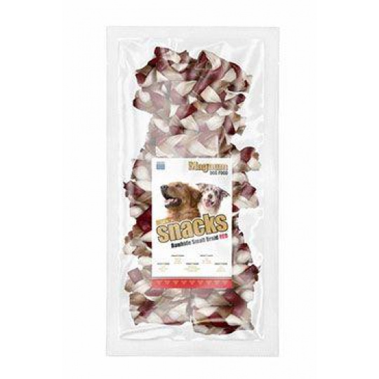 Magnum Rawhide Small braid 2,5" 6,5cm/40ks ČERVENÁ