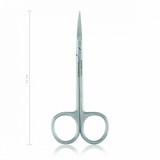 Nožnice očné Eickemeyer, zahnuté O/O 110 mm Nožnice očné Eickemeyer, zahnuté O/O 110 mm