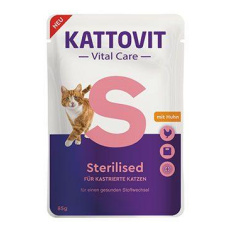 Kattovit Cat Vital Care Sterilized kuře kapsa 85g