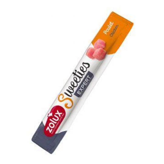 Pochúťka pes SWEETIES kurací krém. tyčinka 14g Zolux