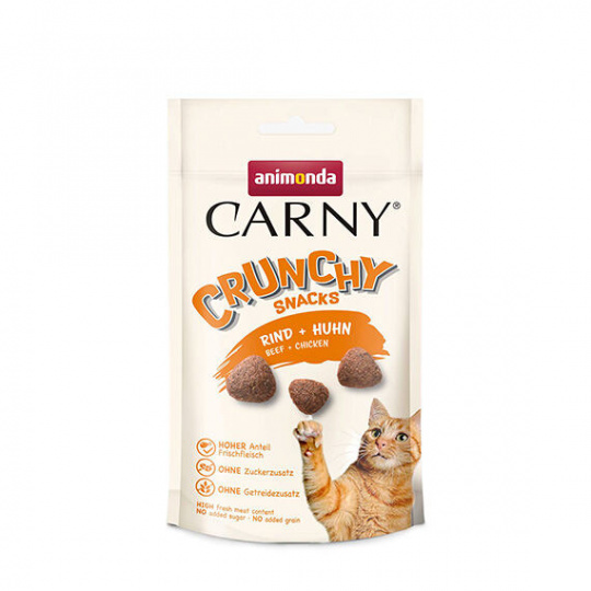 ANIMONDA Carny Crunchy Snacks - hovězí + kuře 50 g ANIMONDA Carny Crunchy Snacks - hovězí + kuře 50 g
