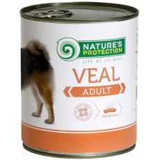 Natures P KONZERVA dog adult teľacie 800 g
