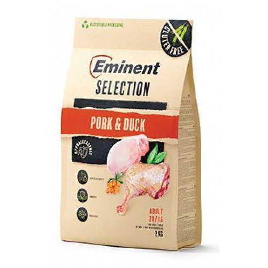 Eminent dog Selection Adult Pork & Duck 2 kg
