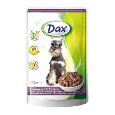 DAX kapsička pre psov Morčacie-kačacie 100g