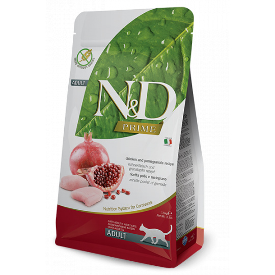 N&D PRIME CAT Adult Chicken & Pomegranate 5kg