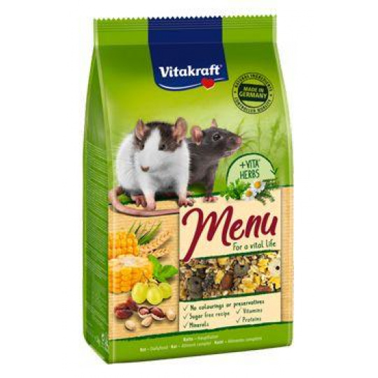 Vitakraft Rodent Rat krm. Menu Vital 1kg