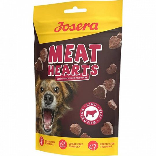 Josera pamlsok Dog Meat Hearts Beef 70 g Josera pamlsok Dog Meat Hearts Beef 70 g