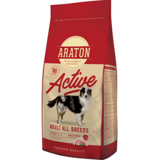 ARATON dog adult active all breed poultry 15+1 kg ARATON dog adult active all breed poultry 15+1 kg