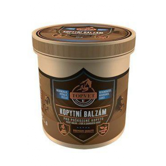 Kopytný balzam pre poškodené kopyto TOPVET 500ml
