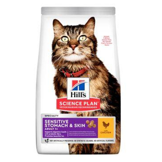 Hill's Fel. SP Adult Sensit Stomach&Skin Chicken 7kg