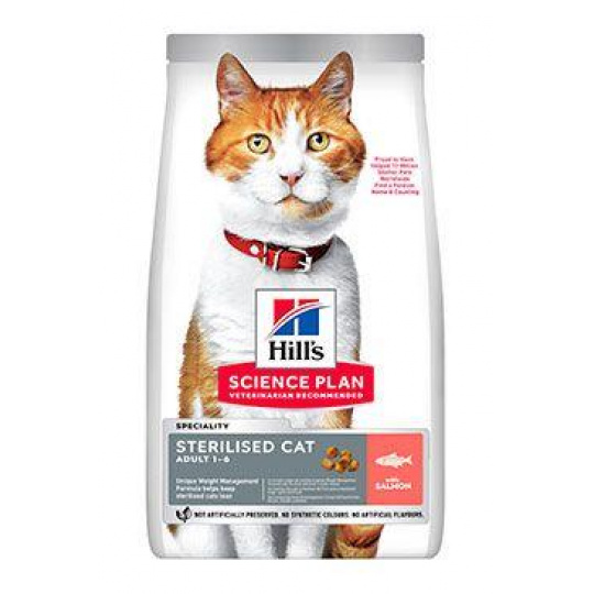 Hill's Fel. SP Adult Sterilised Cat Salmon 10kg