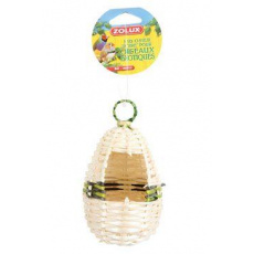 Hniezdo pre vtáky do klietky prútené 14,5cm Zolux