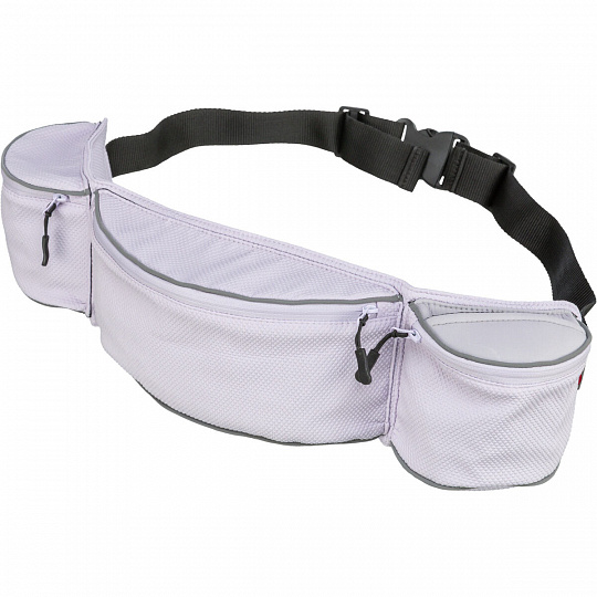 BAGGY Belt, maxi ľadvinka, 44x33x18 cm/pás 62-125 cm, žltá/šedomodrá/lila - LIMITOVANÁ PONUKA