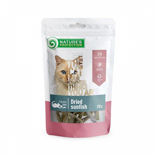 Pamlsok Natures P Snack cat dried sunfish 20 g