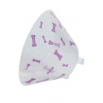 Ochranný golier BUSTER plastový Bone fialový 10cm
