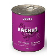 Louie Dog konz. Kačacie s ryžou 800g Louie Dog konz. Kačacie s ryžou 800g