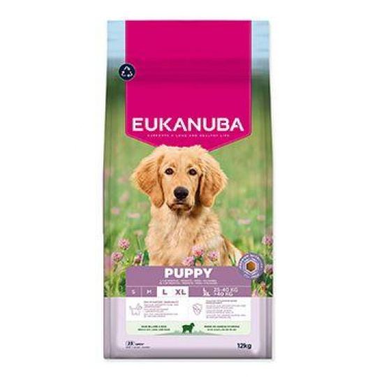 Eukanuba Dog Puppy Large bohaté na jahňacie 12kg