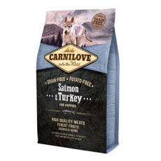 Carnilove Dog Salmon & Turkey for Puppies 4kg