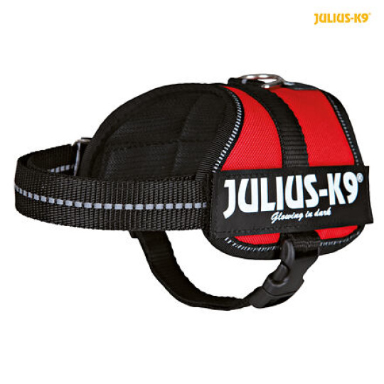 Julius-K9 silový postroj Baby 2/XS-S 33-45 cm,  - červená