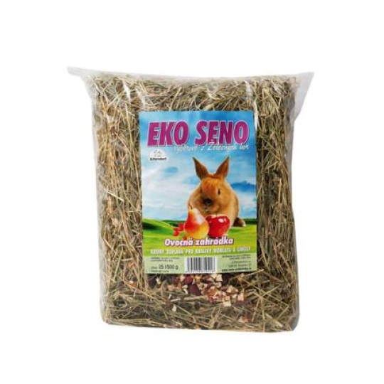 EKO seno 25 l/500 g ovocná zahrádka