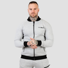 Mikina Zipper Classic Grey - GymBeam Mikina Zipper Classic Grey - GymBeam