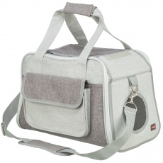 Transportná taška LIBBY, 25 x 27 x 42 cm, do 7 kg, sivá