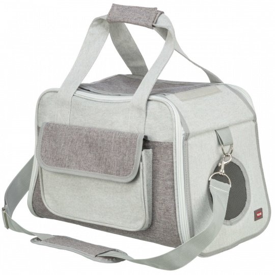 Transportní taška LIBBY, 25 x 27 x 42 cm, do 7 kg, šedá Transportní taška LIBBY, 25 x 27 x 42 cm, do 7 kg, šedá