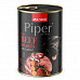 NEW PIPER JUNIOR s hovädzím srdcom a mrkvou, konzerva pre šteniatka 400 g