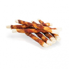 KIDDOG BUFFET kačacie a kuracie mäsko na byvolej tyči [25 ks], 2 cm/ 26 cm