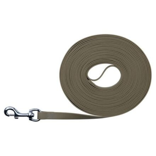 Easy Life trekové vodítko PVC 15,00 m/17 mm, taupe-šedé