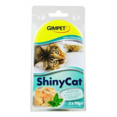 Gimpet ShinyCat konz. krevety&kuracie 2x70g Gimpet ShinyCat konz. krevety&kuracie 2x70g
