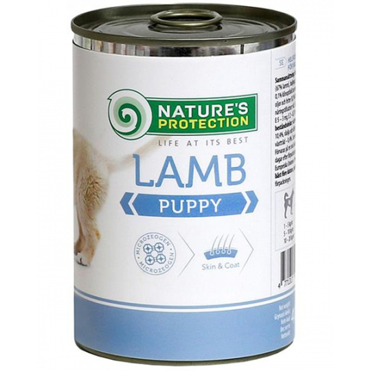 Natures P KONZERVA dog puppy jahňacie 400 g