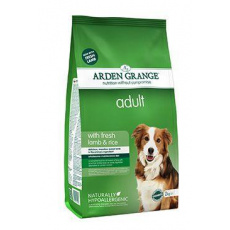 Arden Grange Dog Adult s čerstvým jahňacím a ryžou 2kg