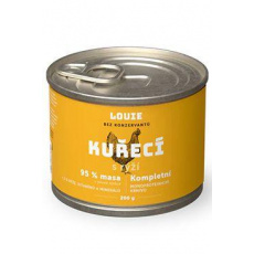 Louie Dog konz. Kuracie s ryžou 200g Louie Dog konz. Kuracie s ryžou 200g