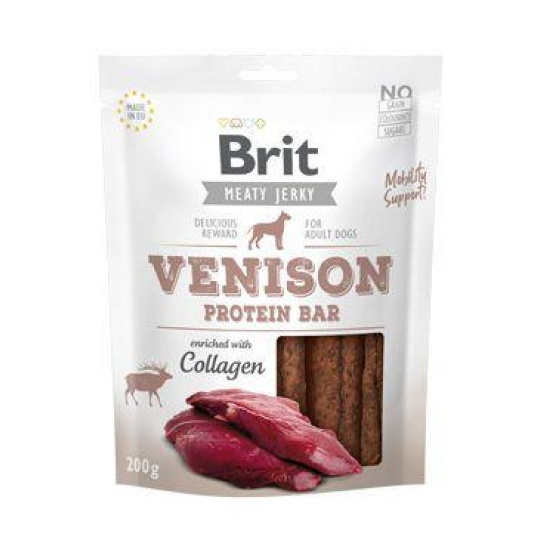 Brit Jerky Venison Protein Bar 200g Brit Jerky Venison Protein Bar 200g