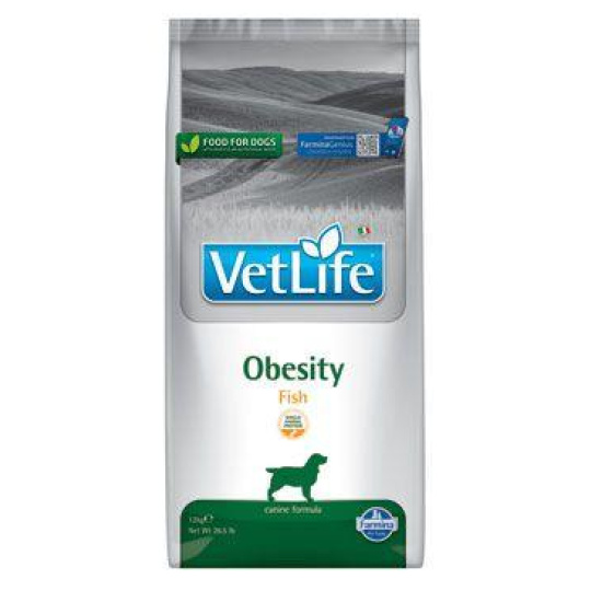 Farmina Vet Life dog obesity, fish 12 kg