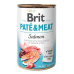 Brit Dog konz Paté & Meat Losos 400g